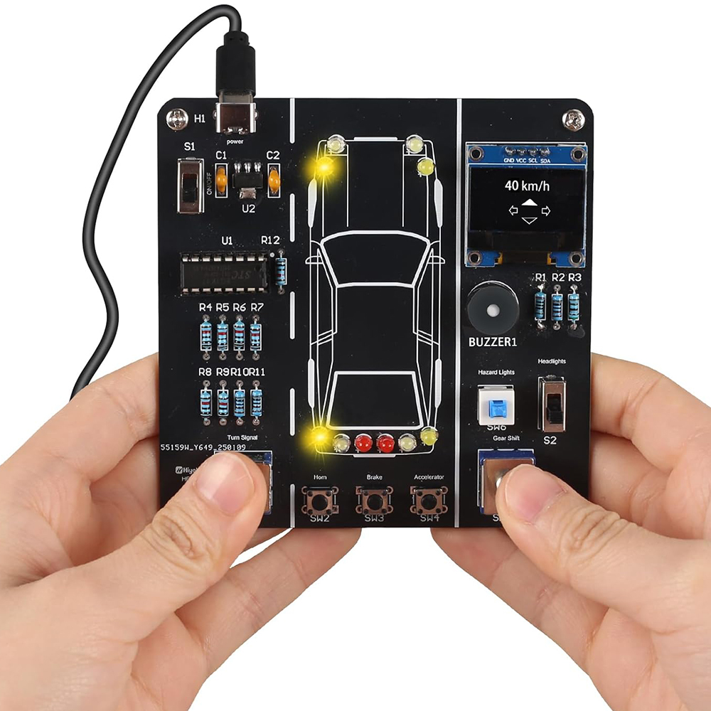 Diy Electronics Projects For Students - Самодельный симулятор вождения автомобиля Набор для