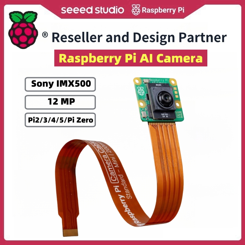 Raspberry Pi Zero - Камера Raspberry Pi AI с 12-мегапиксельным