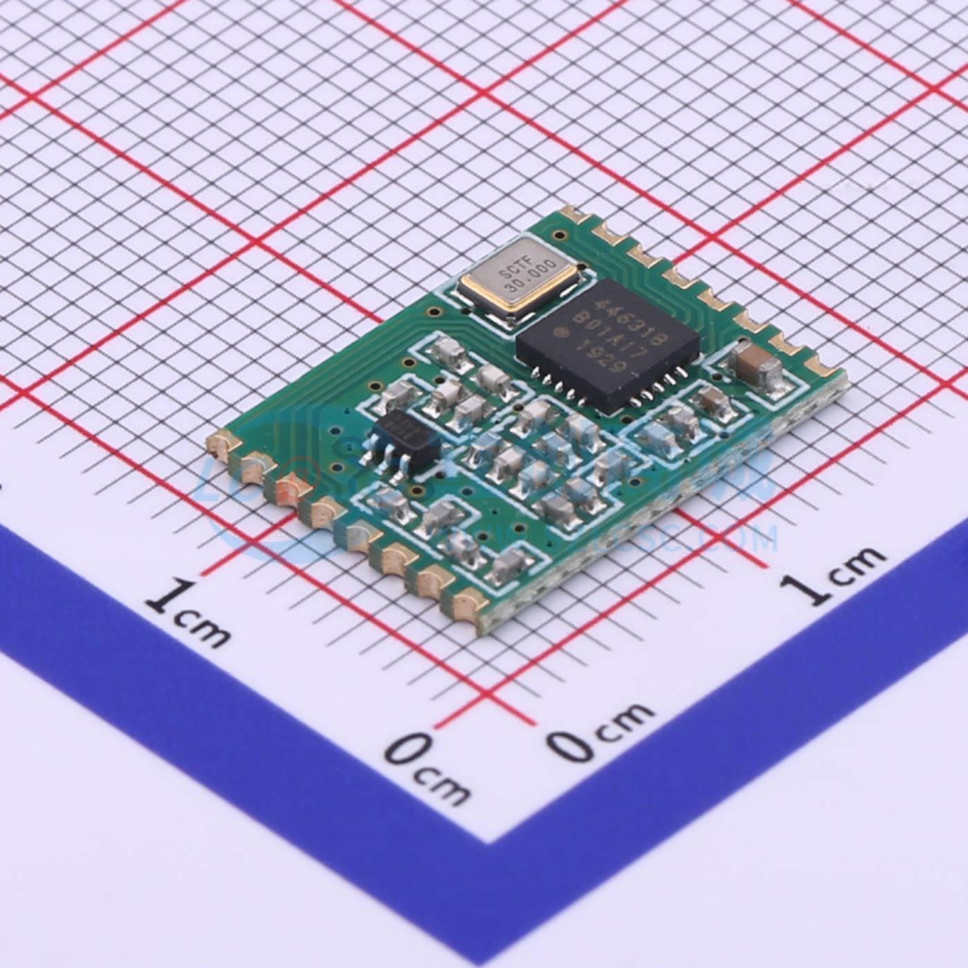 Rf 433Mhz Module - 4 шт. SI4463S4S-V1-B1B SMD 16x12 мм