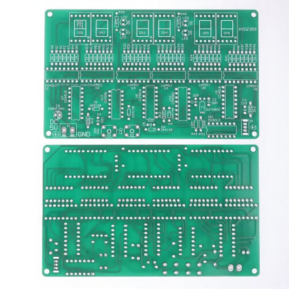 Diy Electronics Projects For Students - Набор для сборки 6-значных часов своими