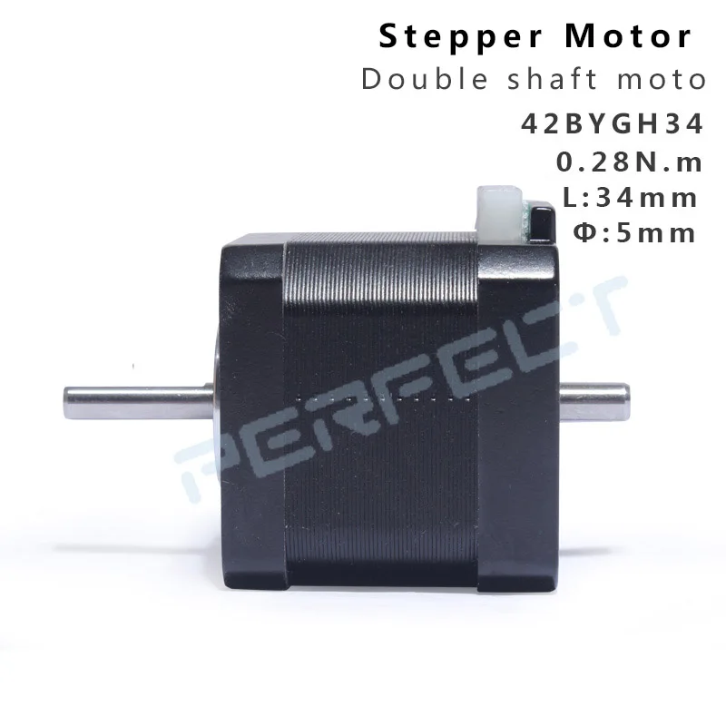 Stepper Motor 28Byj - Двухвальный шаговый двигатель 42BYGH34 Nema 17,