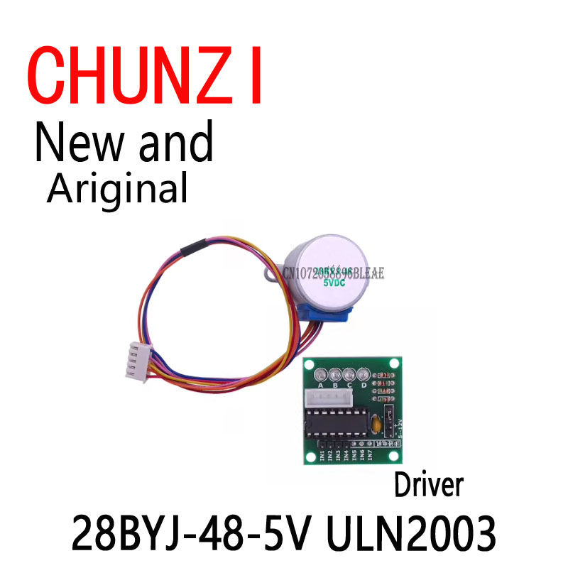 Stepper Motor 28Byj - 4-фазный шаговый двигатель + плата драйвера