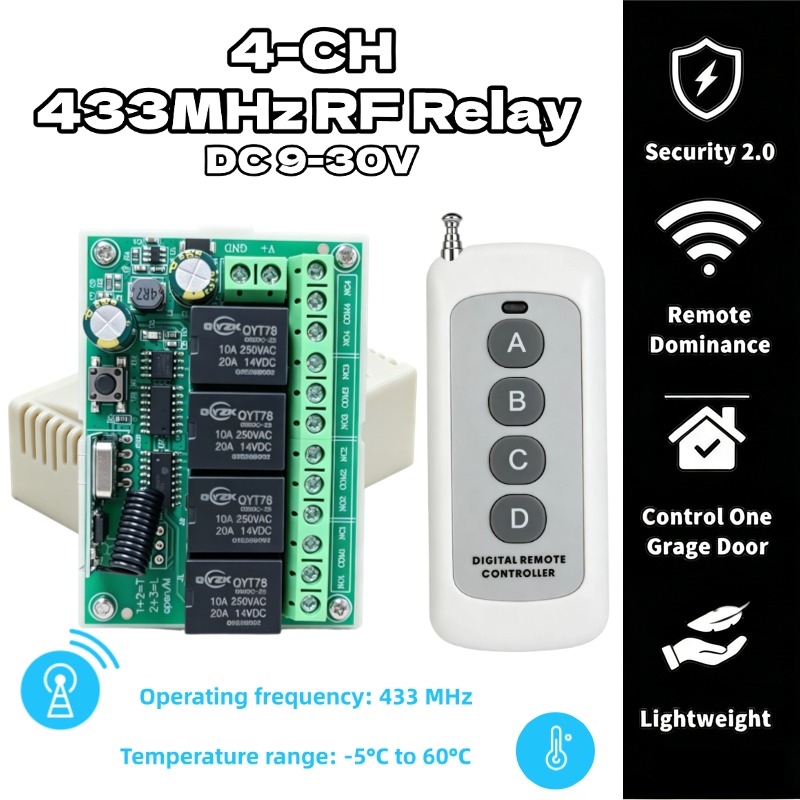 Rf 433Mhz Module - Универсальный беспроводной пульт дистанционного управления, модуль