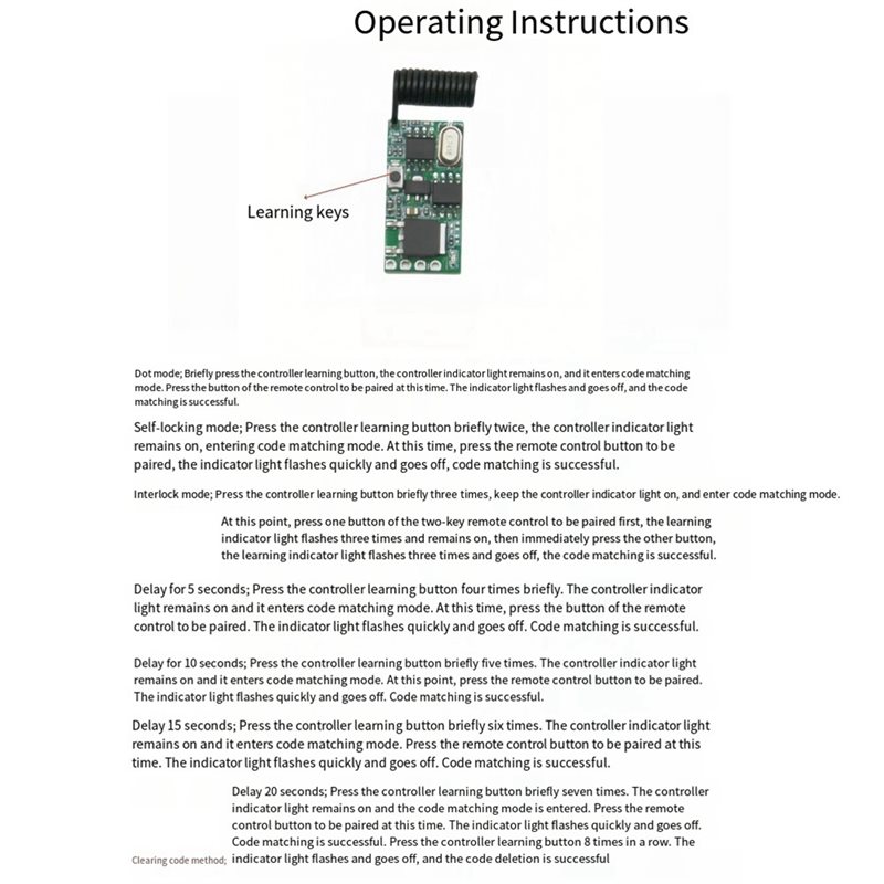 B04B-Контроллер радиочастотног – обзор и цена Rf 433Mhz Module