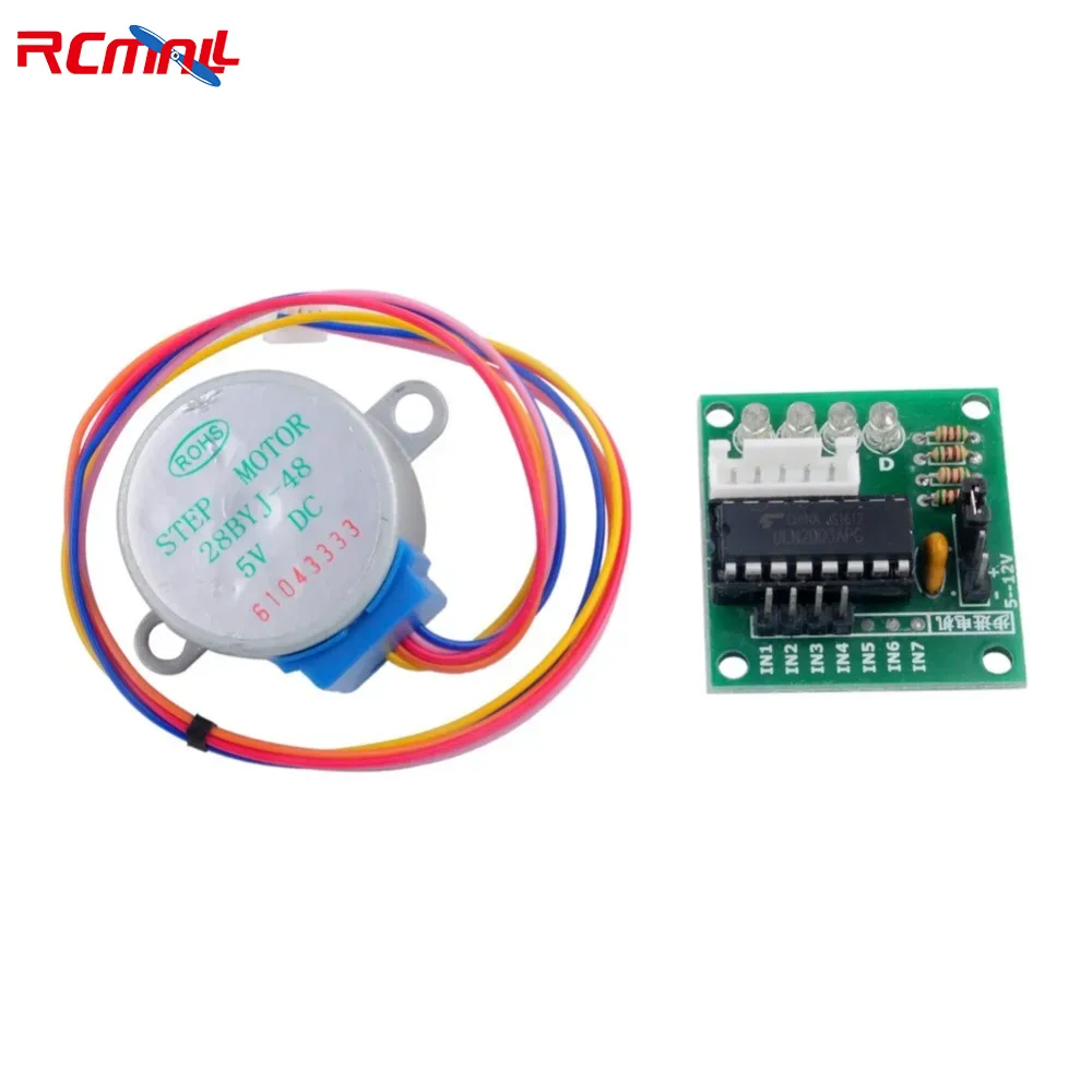 28BYJ-48 4-фазный шаговый двиг – обзор и цена Stepper Motor 28Byj