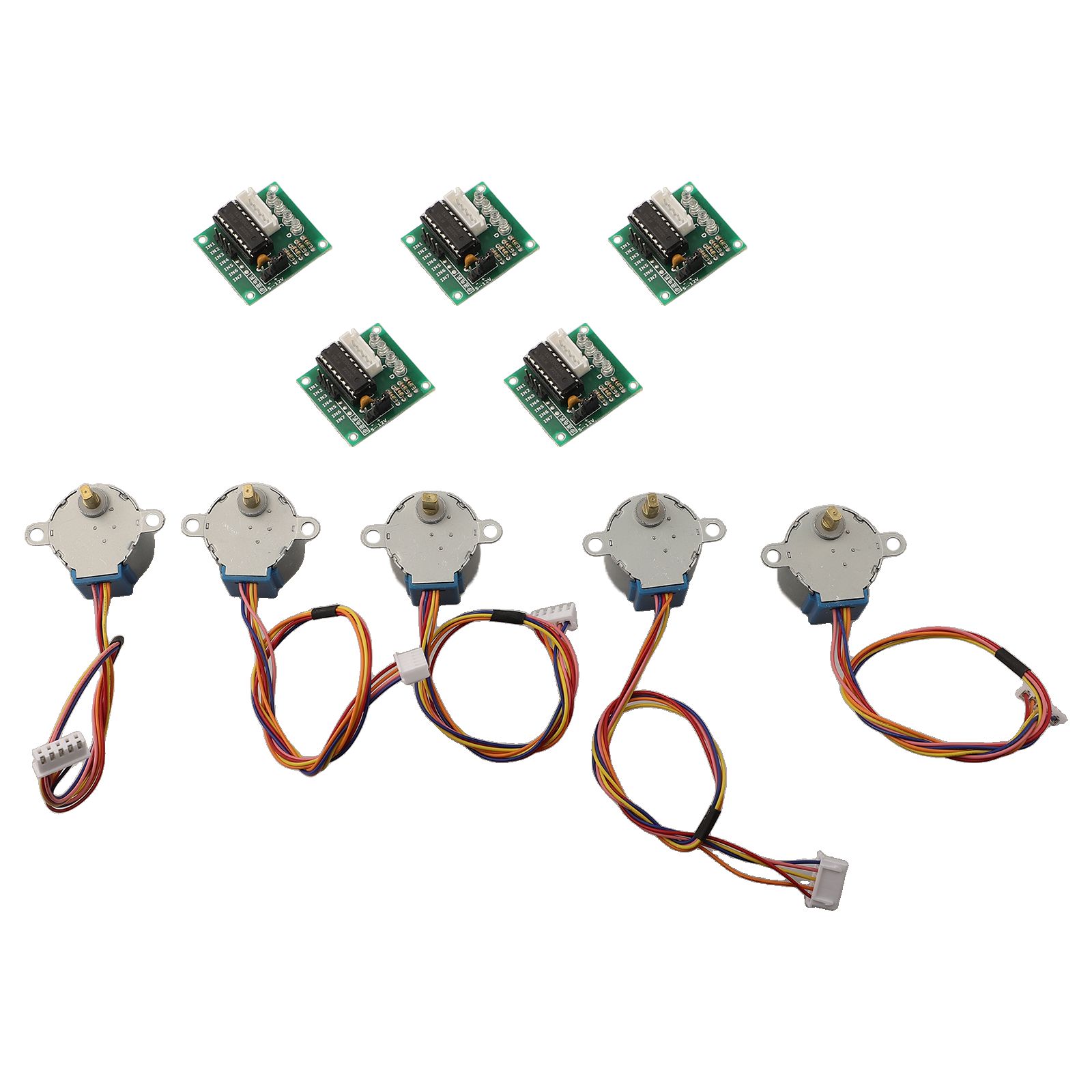 4-фазный шаговый двигатель 5В  – обзор и цена Stepper Motor 28Byj