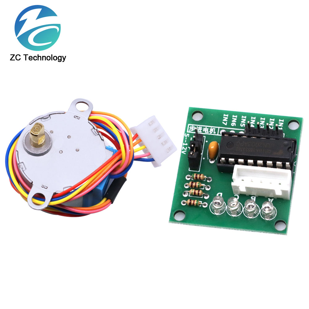 4-фазный шаговый двигатель 28B – обзор и цена Stepper Motor 28Byj