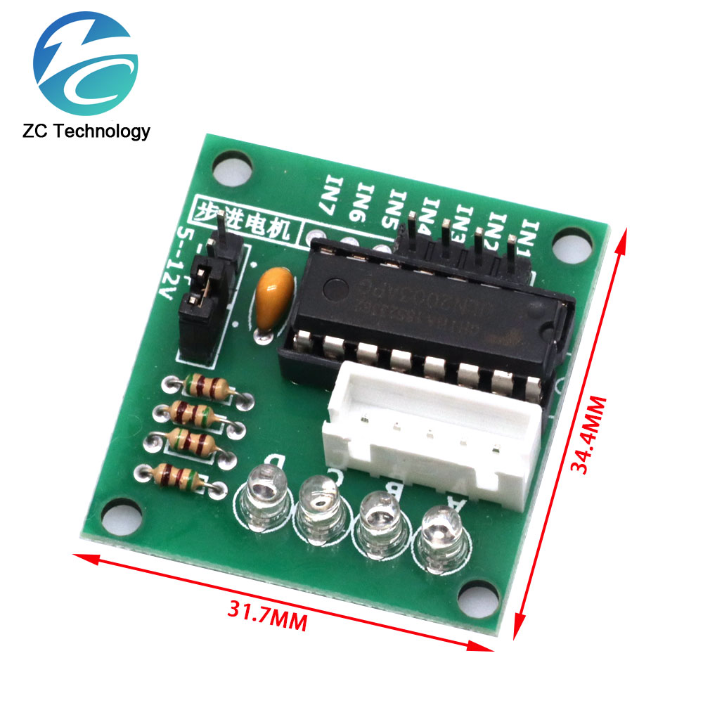 4-фазный шаговый двигатель 28B – обзор и цена Stepper Motor 28Byj