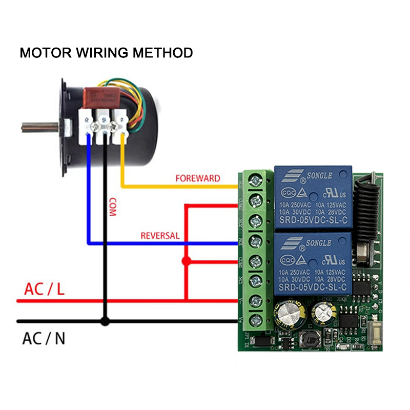DC 9V 12V 24V AC 85-250V 2CH Р – обзор и цена Rf 433Mhz Module