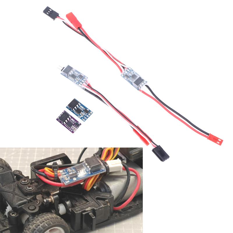 2-3S 7.5A ESC с щетками, низко – обзор и цена Diy Boat Electronics