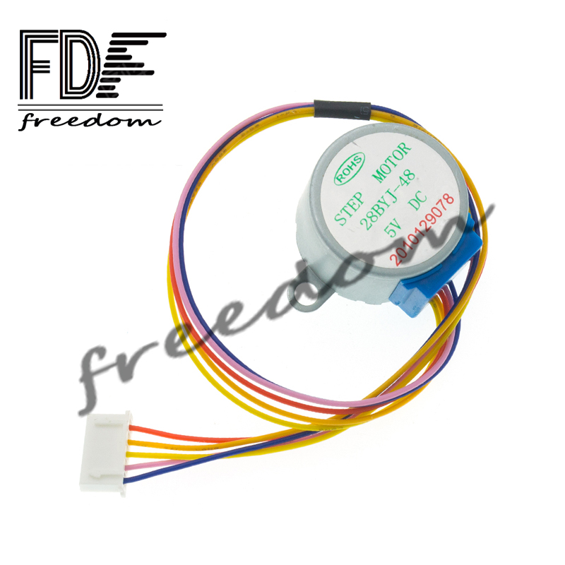 Шаговый двигатель 28BYJ-48-5V  – обзор и цена Stepper Motor 28Byj
