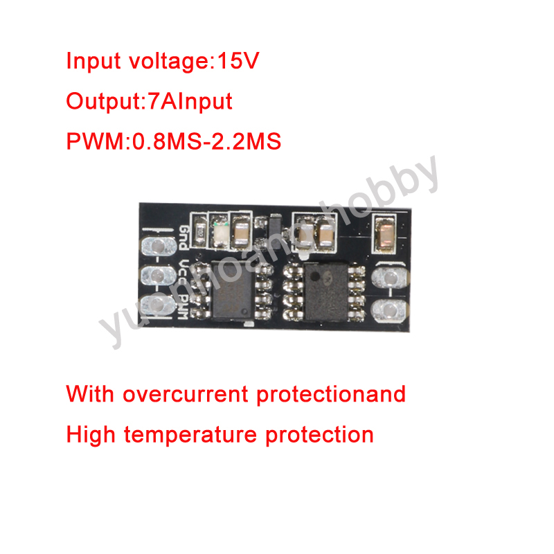 1 шт. 3,5-15 В щетка ESC двуст – обзор и цена Diy Boat Electronics