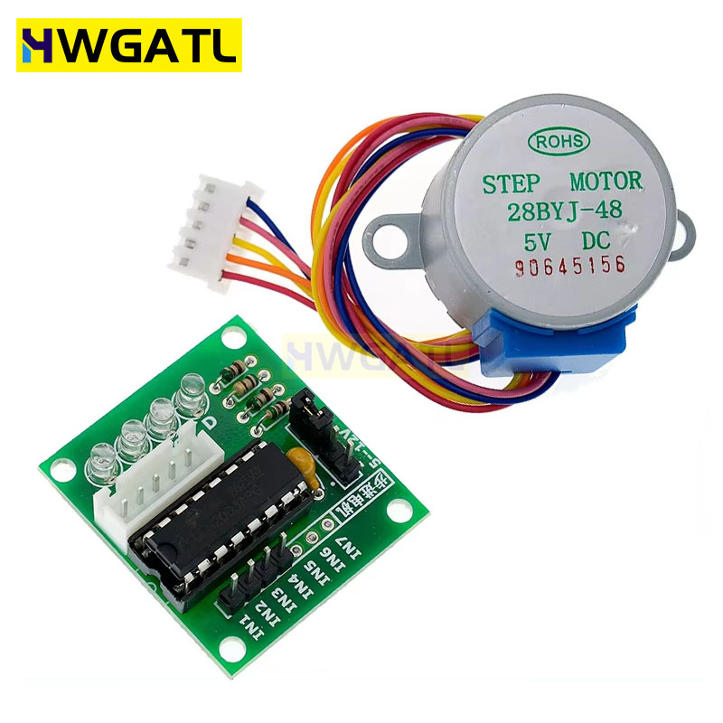 HWGATL 5 В 4-фазный 28BYJ-48 ш – обзор и цена Stepper Motor 28Byj