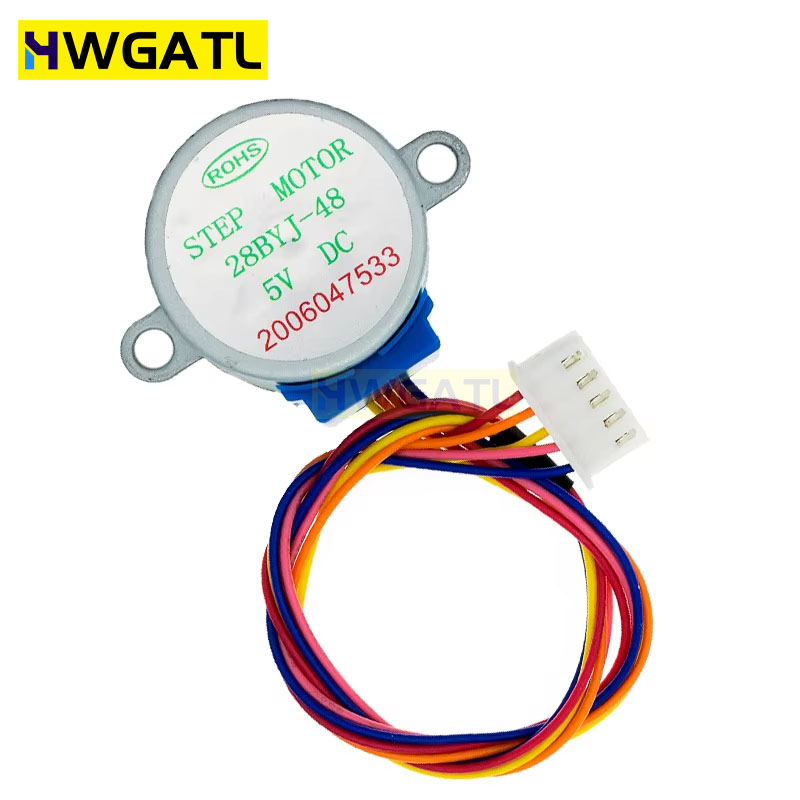 HWGATL 5 В 4-фазный 28BYJ-48 ш – обзор и цена Stepper Motor 28Byj