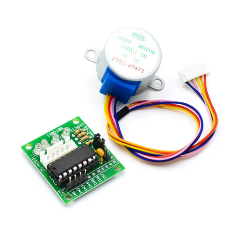 Шаговый двигатель 5В 28BYJ-48  – обзор и цена Stepper Motor 28Byj