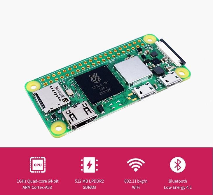 Raspberry Pi Zero 2 W, в пять  – обзор и цена Raspberry Pi Zero
