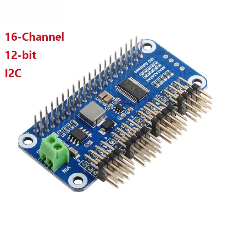 16-канальный модуль драйвера с – обзор и цена Raspberry Pi Zero