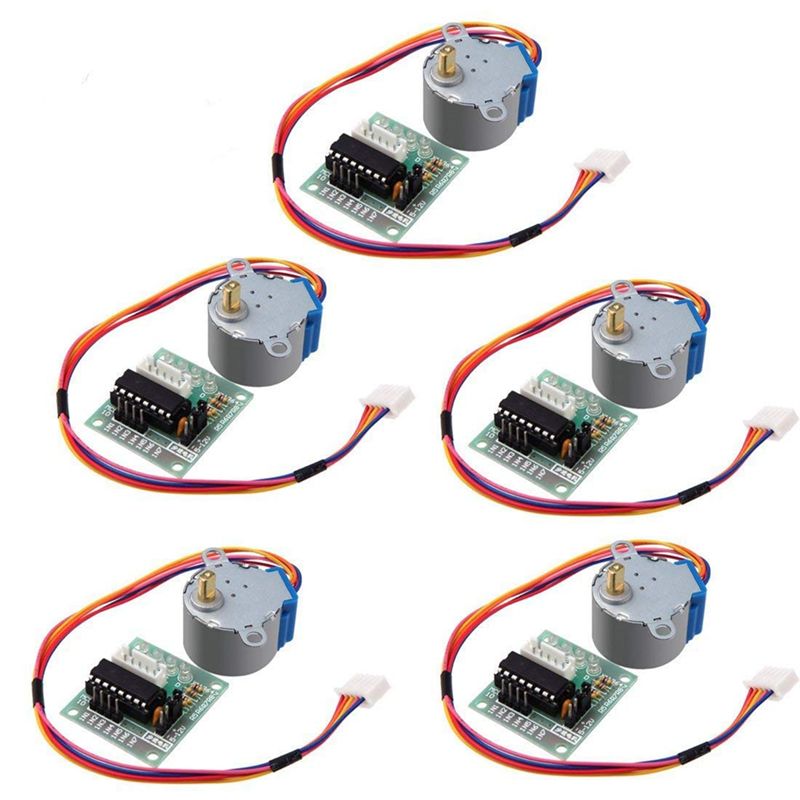 Комплект A49T 5 шт. с шаговым  – обзор и цена Stepper Motor 28Byj