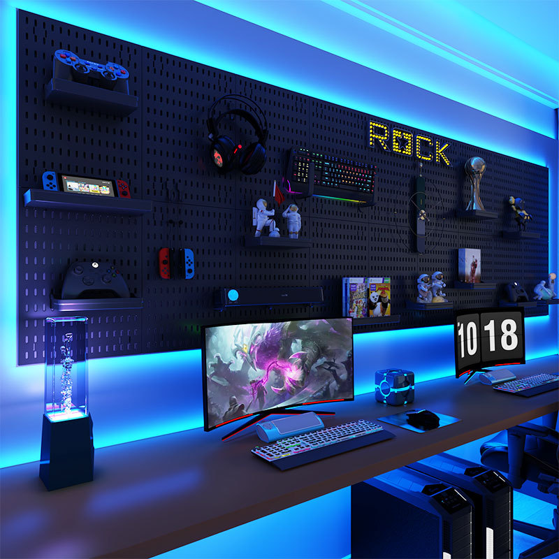 Настенная доска без отверстий  – обзор и цена Diy Electronics Rack