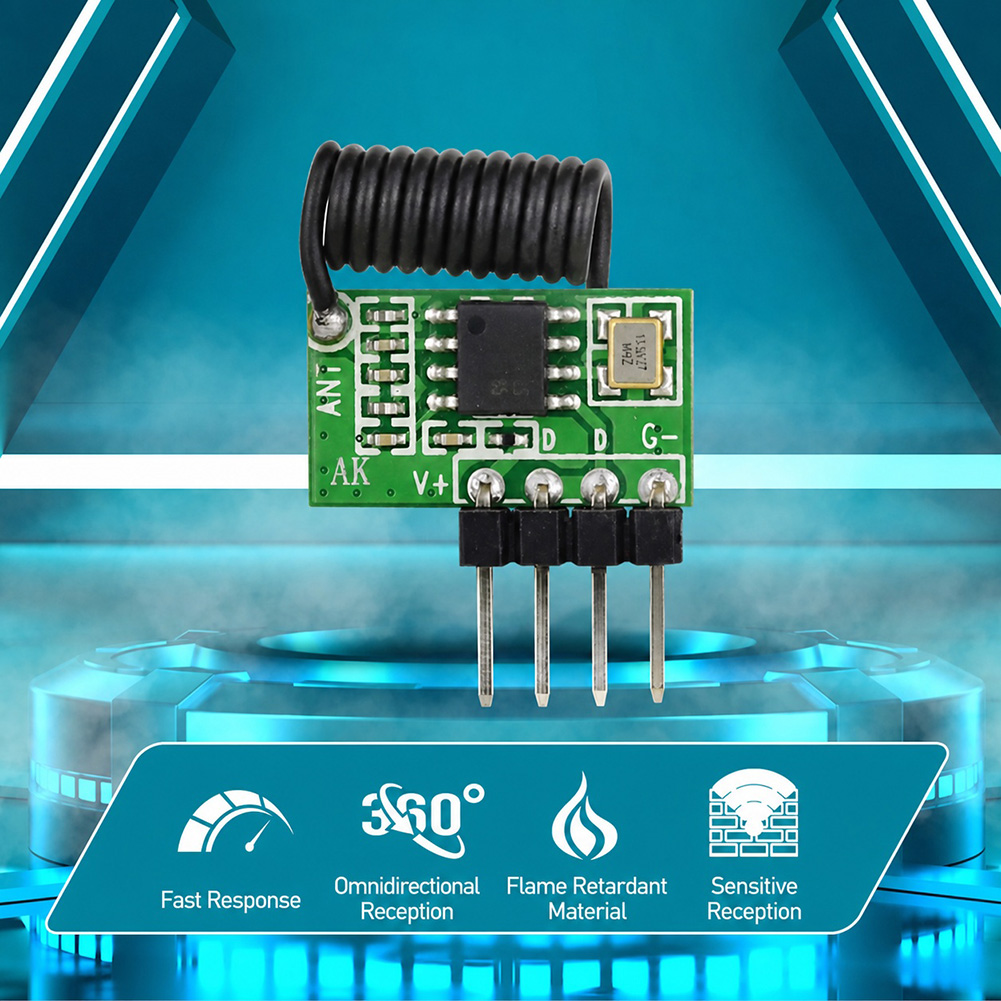Модуль супергетеродинного ради – обзор и цена Rf 433Mhz Module