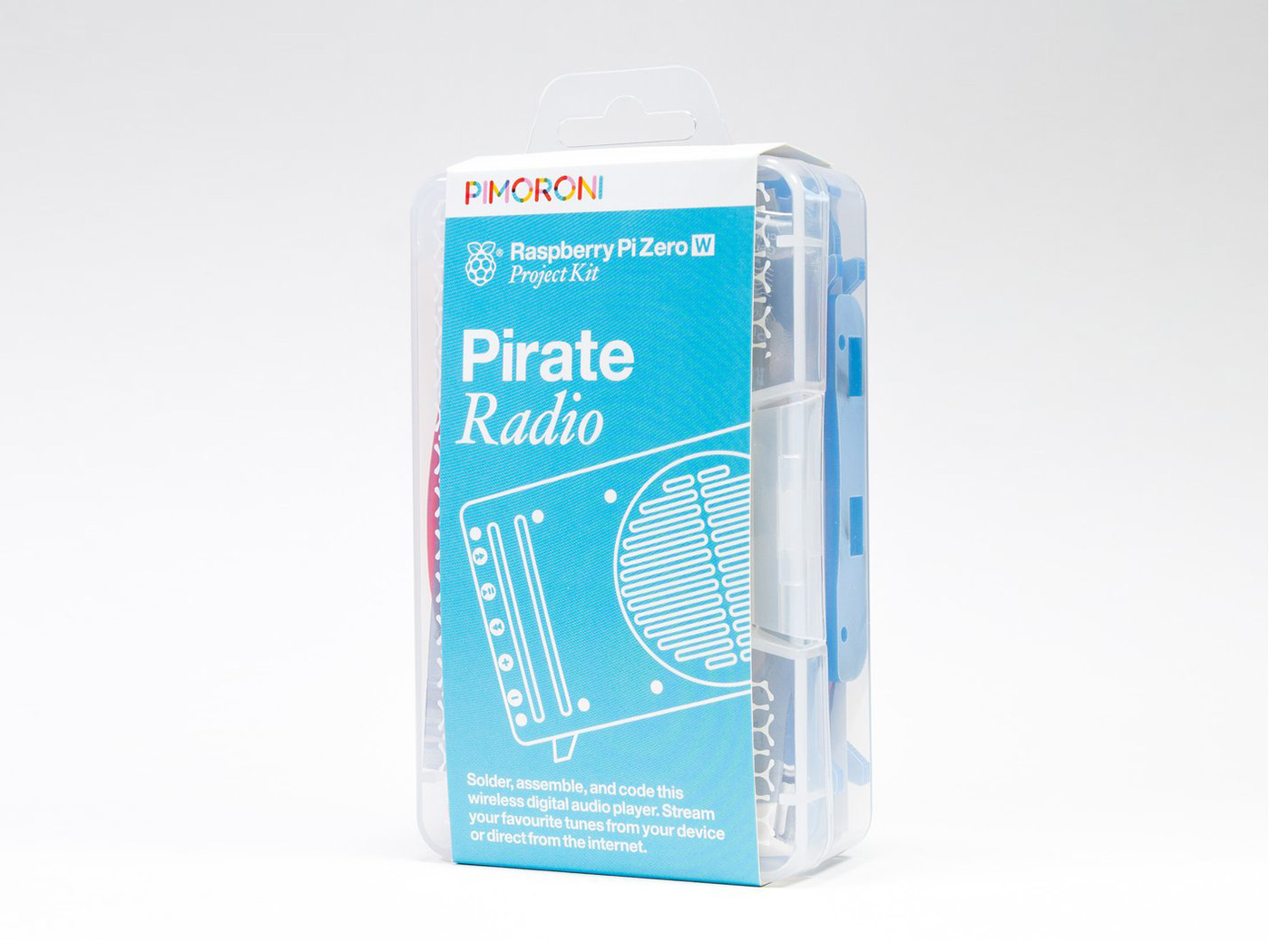 1 шт. Пиратское радио Pimoroni – обзор и цена Raspberry Pi Zero