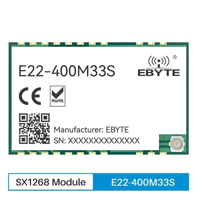 2X EBYTE SX1268 433 МГц Lora б – обзор и цена Rf 433Mhz Module